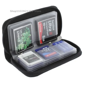 1KS Nové Horké Módní Paměťové Karty Pouzdro Případě, že Držitel Peněženka pro SD SDHC MMC MicroSD Mini Card Skladovací Tašky