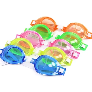 1ks Potápění Surfování Brýle Silikonové Kids Anti Mlha Plavecké Brýle Roztomilý Design Pro Kluky, Holky, Koupání v Létě Plavat brýle
