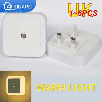 1~6KS Pohybu Snímače Noční Světlo Bezdrátový USB Dobíjecí Kabinet Lampa Kuchyň Ložnice Automatické Osvětlení Nouzové Osvětlení