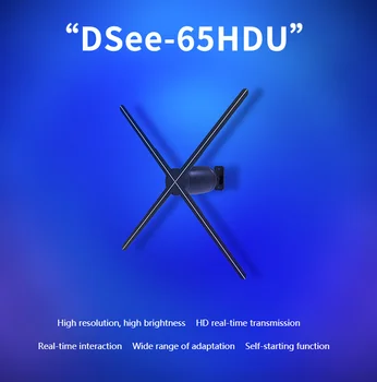 2022 HDMI HD Real-time Holografické Přehrávač 3D Hologram Led Ventilátor Displej