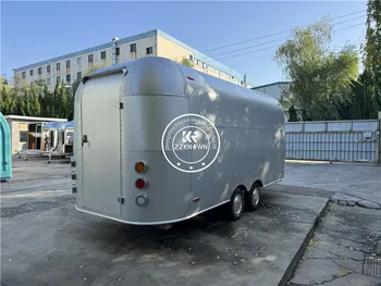 2024 Nový přírůstek oxidu Hlinitého Materiálu Airstream Food Truck Kávy Mobilní Potravin Trailer Kiosku Vozík, Vybavení Kuchyně Pro Prodej USA