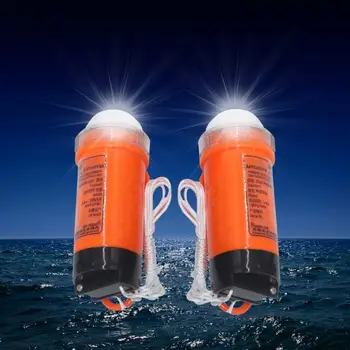 2ks Vodotěsné Nouzové osvětlení Mořských Ukazatel Polohy Světlo LED Nouzové Camping Drifting Zásoby pro Přežití