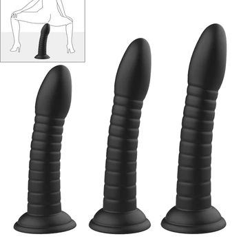 3 Velikosti, Realistické Dildo S přísavkou Obrovské Jelly Dildo Sexuální Hračky pro Ženy, Muže Falešný Péro Velký Penis Erotické Anální Butt Plug