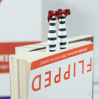 3D Kreativní Vysoké Podpatky Záložka Vysoce kvalitní Nohy Book Marker Ideální Dárky Pro Milovníky knih Papírnictví Kancelářské Školní Potřeby