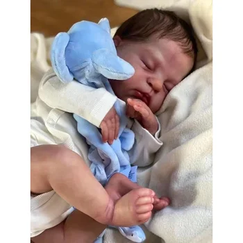48 cm Reborn Baby Remi-Ashton Chlapce, Které Vypadají Skutečné Životní Velikosti Panenky Realistické Siliocne Novorozence Baby Doll pro Děti Dárky