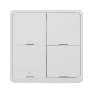 4X S Zigbee Gateway APP Control Smart Home Žádný Drát Smart Tuya 4-Way Panelu Scene Switch Používá