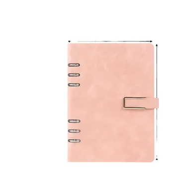 A5 Notebook Volných Listů - Jednoduchá Ins Spony Loose Leaf Notebook - Poznámkový Blok - Student Obchodní Deník