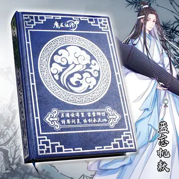 Anime Yuanshen Ben Lan Wangji Wei Wuxian Yuanshen Deník Knihy Magic Pole Notebook, 400 Stran Nadrozměrné Straně Knihy