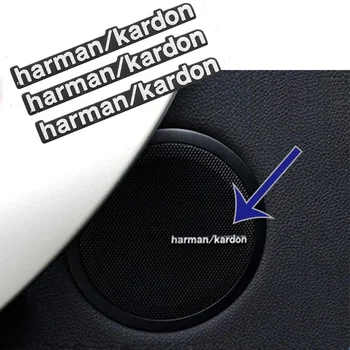Auto Reproduktor Audio Znak, Nálepka Pro Harman/kardon Pro Ford Mk2 Mk3 Mk4 Mk5 Mk7 Fiesta FOCUS 2 3 4 5 Auto Příslušenství