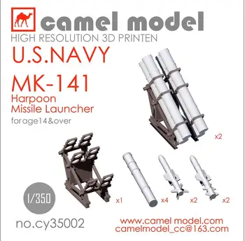 CAMEL Model CY35002 1/700 3D PRINTEN U. S. NAVY MK-141 Harpunu Raketomet