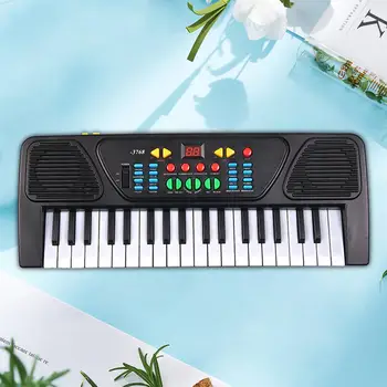 Děti, Klavír, Klávesnice, Hudba Elektronické klávesy 37 Praktické Klíče Digitální Piano Music Keyboard pro Show Výuky Párty Učení