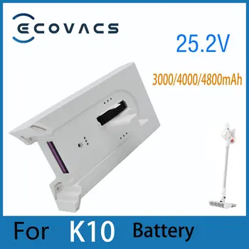 Ecovacs Vervangende Accu Voor K10 Kapesní Draadloze Stofzuiger 25,2 V 3000/4000/4800mAh Li-Ion Oplaadbare Batterijen
