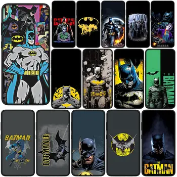 Hrdina B-Batmanů B-Netopýři Muž DC Film Měkký Kryt pro Xiaomi Redmi Poznámka 9 8 11 Pro 4G 5G 9S 11S 9A 9C NFC 9T 8A Kryt Telefonu Případ