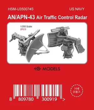 HS-MODEL U350074S 1/350 US NAVY AN/APN-43 Radar Řízení Letového Provozu