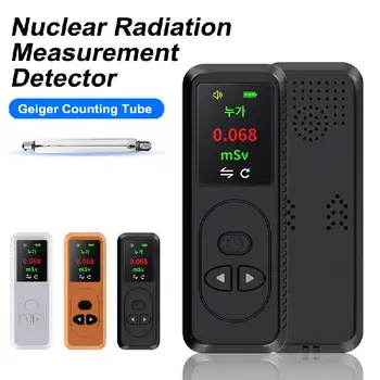 Jaderné Záření, Detektor Laboratorní Radioaktivní Geigerův počítač 0.96 palcový TFT Barevný Displej X-Paprsky, Β-a γ-Záření Tester