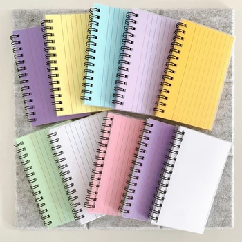 Jednoduchá Ins Styl Horizontální Linii Notebook Kreativní Tearable Cívky Věstníku Notebooky Studenti Papírnictví Kancelářské Potřeby