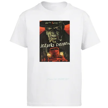 Jeepers Creepers Film módní grafické t košile O-neck T-košile oversize t-košile krátký rukáv t-košile, Letní Pánské oblečení
