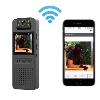 JOZUZE WD1 Wi-fi Mini Kamera 1080P Přenosný Digitální Video Rekordér Nosí Policejní Malé Tělo Cam Noční Vidění Miniaturní DVR Camcorde