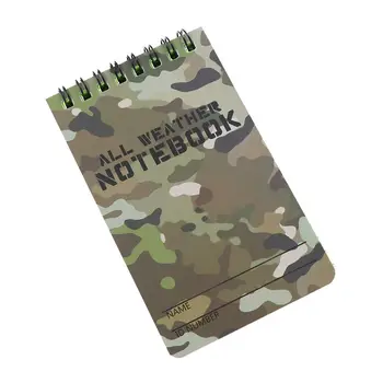 Mini Notebook Vodotěsný Poznámkový Blok, Dopisní Papír V Dešti Venkovní Táboření Memo Pad Všech Povětrnostních Notebook, Školní Pomůcky