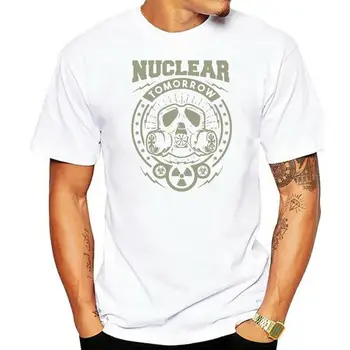 Módní Pánské Tričko Graphic Jaderné Tričko Unisex, 100% Bavlna, Tisk Velké Velikosti 3xl Tričko Topy Muž