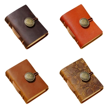 Notebooky Vintage Retro Kožený Deník Zápisník Ruční Psaní Poznámek