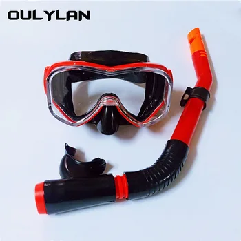 Oulylan Profesionální Potápěčská Maska pro Plavání, Potápění Masky, Šnorchlovací Sada pro Dospělé Silikonové brýle Brýle