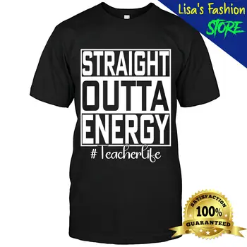 Paraprofessional Straight Outta Energie Učitelka Života, Dárky T-Shirt