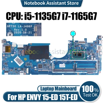Pro HP ENVY 15-ED 15T-ED Notebooku základní Deska LA-J496P M20700-601 M20704-601 M20700-601 i5-1135G7 i7-1165G7 Notebook základní Deska
