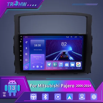 Pro Mitsubishi Pajero 2006-2014 Multimediální autorádia Mitsubishi Pajero4 Multimediální Video Přehrávač, Navigace, stereo, GPS, Android 13