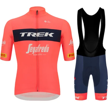 Pánské Cyklistické Oblečení 2024 Bike Oblečení TREK Muže Letní Uniformy Mtb Dres Set Tričko Jednotné Šortky Cyklu Jarní Oblečení Sportovní
