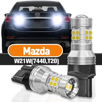 Reverzní Světla W21W 7440 T20 Pro Mazda 6 gj, gl 5 3 RX-8 A MX-5 Miata CX-7 CX-9 Příslušenství Canbus 2ks LED Lampa