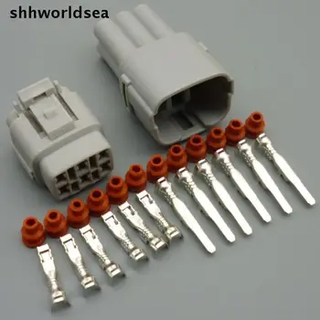 Shhworldsea 6 Pin/cesta 2,2 mm auto auto Senzor Automotive Vodotěsné Drát Konektor plug 6180-6771 6187-6561 Pro Suzuki