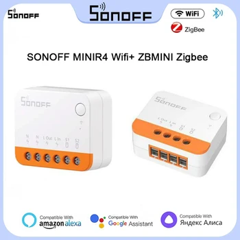 SONOFF MINIR4 ZBMINI Extreme Wi-Fi/Zigbee MINI Smart Switch EWeLink APLIKACE Dálkové Ovládání Ovládání Odpojte Relé Režim Smart Switch