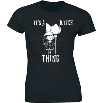 To je Čarodějnice Věc Tričko - Halloween Slogan Strašidelné Dámské tričko Tee