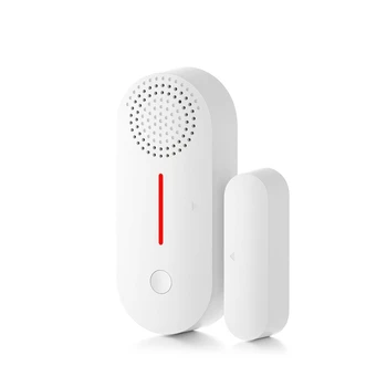 Tuya Wifi Bezdrátový Alarm Detektor Bezpečné Zloděj Alarm Dálkové Ovládání Pro Domácí Dveře Okna