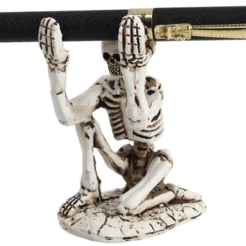Tužka Držák Mini Skeleton Pencil Skladování Držák Stolní Dekorace #j