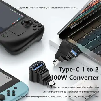 Typ-c Multifunkční Adaptér Podporuje USB Pro Projekce Obrazovky Přenos Dat V Jeden Split A Dvě Kompatibilní Převést L9X4