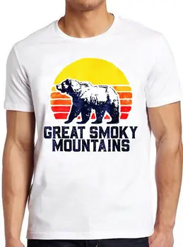 Velké Kouřové Hory Bear Funny Meme Dárek Tee Tričko M721