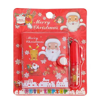 Vánoční Mini Zápisníky Malé Vánoční Notebook Jednoduchá Ruku Ledger Vynikající Mini Journal Kapesní Notebooky Vánoční Dárek Memo