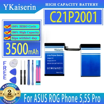 YKaiserin Baterie C21P2001 C21P2002 Pro ASUS ROG Telefon 5 5S Pro Phone5 Pro ZS673KS I005DA I005DB Zenfone 8 Zenfone8 Flip Bateria