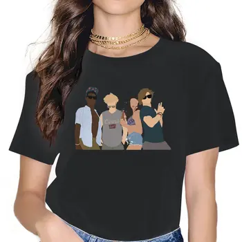 Znaky Ženské Košile Outer Banks Dospívající Dobrodružství TELEVIZNÍ Seriály Nadrozměrné Vintage Ženy Oblečení Harajuku Neformální Blusas Ženský