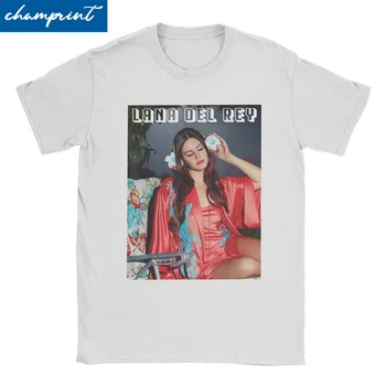 Zpěvák Hip Hop Vintage American Music 90. let T Shirt pro Muže, Ženy, 100% Bavlna, Vtipný Trička Lana Del Rey Tričko Topy Tisknout